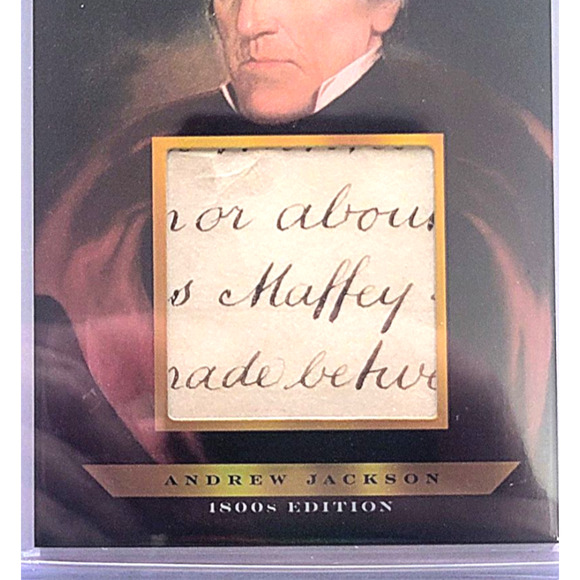 Authentic President Andrew Jackson Handwriting Relic Piece of History - Picture 2 of 4
